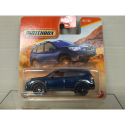 SUBARU FORESTER 2019 BLUE 1:64 MATCHBOX