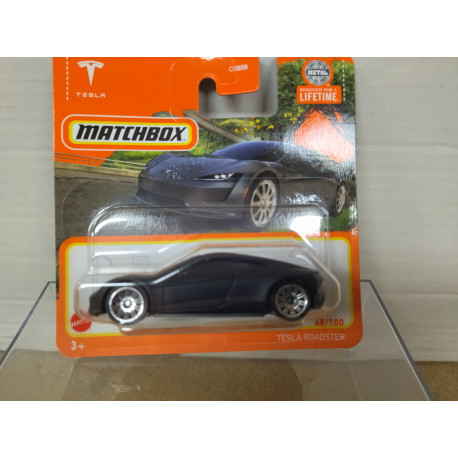 TESLA ROADSTER GREY 1:64 MATCHBOX