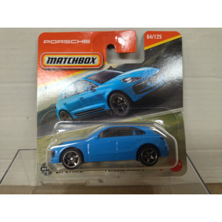 PORSCHE MACAN S BLUE 1:64 MATCHBOX