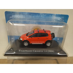VOLKSWAGEN CROSSFOX 1.6 2006 RED ARGENTINA 1:43 SALVAT IXO