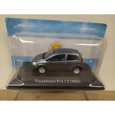 VOLKSWAGEN FOX 1.6 2004 GREY ARGENTINA 1:43 SALVAT IXO