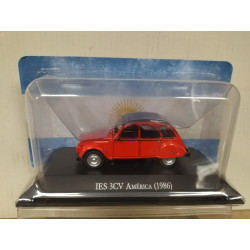 CITROEN (2CV) IES 3CV 1986 AMERICA RED ARGENTINA 1:43 SALVAT IXO