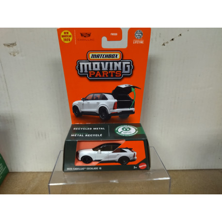 CADILLAC ESCALADE IQ 2025 WHITE MOVING PARTS 1:64 MATCHBOX