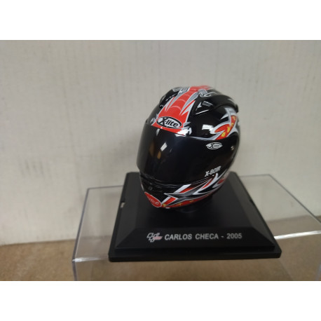 CASCO/HELMET CARLOS CHECA 2005 MOTO GP 1:5 SPARK ALTAYA