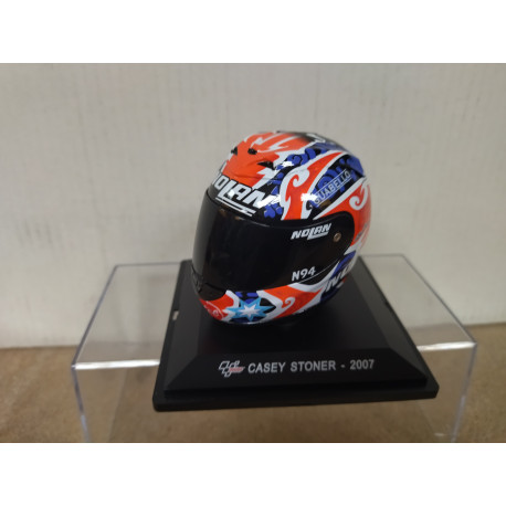 CASCO/HELMET CASEY STONER 2007 MOTO GP 1:5 SPARK ALTAYA