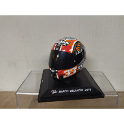 CASCO/HELMET MARCO MELANDRI 2015 MOTO GP 1:5 SPARK ALTAYA