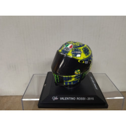 CASCO/HELMET VALENTINO ROSSI 2015 MOTO GP 1:5 SPARK ALTAYA