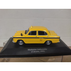 HINDUSTAN AMBASSADOR 1995 TAXI CALCUTTA INDIA 1:43 ALTAYA IXO