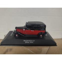 RENAULT KZ11 1933 G7 TAXI PARIS 1:43 ALTAYA IXO