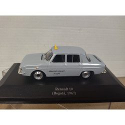 RENAULT 10 1967 TAXI BOGOTA COLOMBIA 1:43 ALTAYA IXO