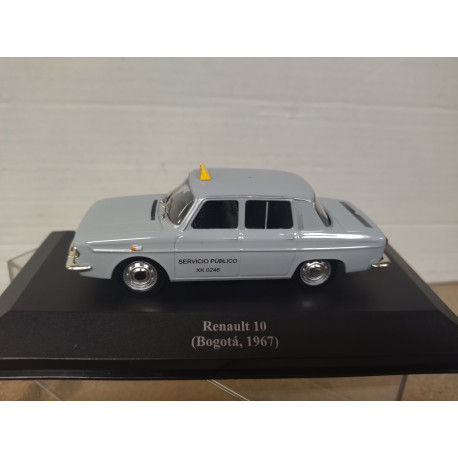 RENAULT 10 1967 TAXI BOGOTA COLOMBIA 1:43 ALTAYA IXO