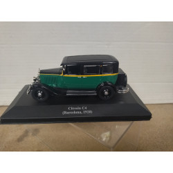 CITROEN C4 1928 TAXI BARCELONA 1:43 ALTAYA IXO