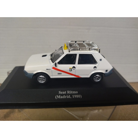 SEAT RITMO 1980 TAXI MADRID 1:43 ALTAYA IXO