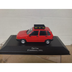 FIAT UNO 1995 TAXI CASABLANCA MARROC 1:43 ALTAYA IXO