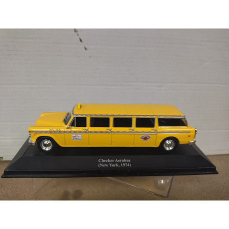 CHECKER AEROBUS 1974 TAXI NEW YORK 1:43 ALTAYA IXO