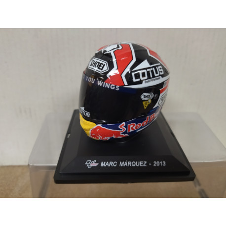CASCO/HELMET MARC MARQUEZ 2013 MOTO GP 1:5 SPARK ALTAYA