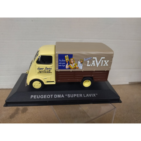 PEUGEOT DMA SUPER LAVIX CAMIONNETTES D´ANTAN 1:43 ALTAYA IXO