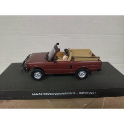 RANGE ROVER CONVERTIBLE OCTOPUSSY 007 JAMES BOND 1:43 EAGLEMOSS IXO