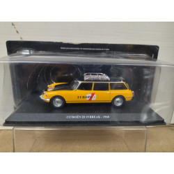 CITROEN ID 19 BREAK 1960 EUROPE1 ASSISTANCE RALLY 1:43 ALTAYA IXO