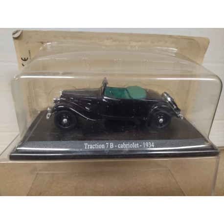 CITROEN TRACTION 7B 1934 CABRIOLET 1:43 HACHETTE UH