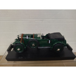 BENTLEY SPEED SIX 6,5L 1929 24 H LE MANS + FIGURES 1:43 BRUMM