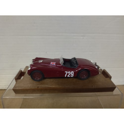 JAGUAR XK120 1948 n729 MILLE MIGLIA 1:43 BRUMM R100 NO BOX