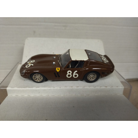 FERRARI 250 GTO 1962 TARGA FIORIO n86 1:43 MODEL BOX