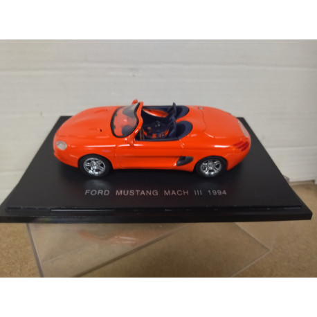 FORD MUSTANG MACH III RED 1:43 EAGLE/UH