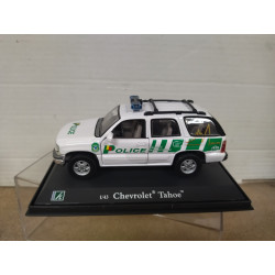 CHEVROLET TAHOE POLICE 1:43 HONGWELL OLIEX CARARAMA