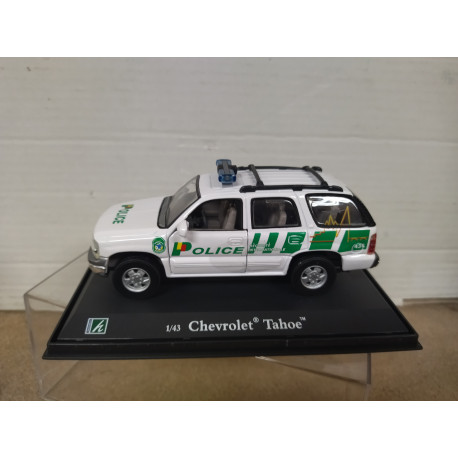 CHEVROLET TAHOE POLICE 1:43 HONGWELL OLIEX CARARAMA
