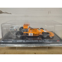 MARCH 751 1975 VITTORIO BRAMBILLA GP AUSTRIA FORMULA F1 1:24 SALVAT IXO