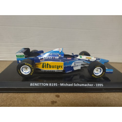 BENETTON B195 MICHAEL SCHUMACHER 1995 FORMULA F1 1:24 SALVAT IXO