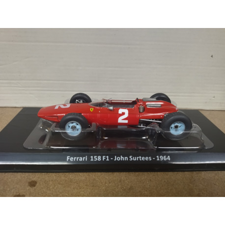 FERRARI 158 F1 1964 JOHN SURTEES FORMULA F1 1:24 SALVAT IXO