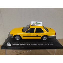 FORD CROWN VICTORIA 1998 TAXI NEW YORK USA 1:43 ALTAYA IXO DEFECT/NO RETRO