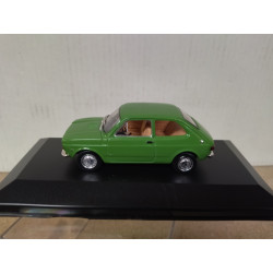 FIAT 127 1971 GREEN FIAT STORY 1:43 HACHETTE NOREV BOX NO ORIGINAL