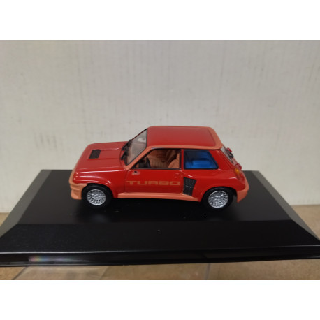 RENAULT 5 TURBO 1980 RED 1:43 UH HACHETTE DEFECT/NO RETROS