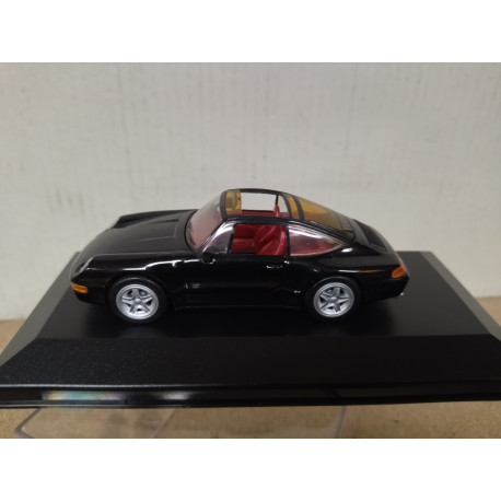 PORSCHE 911 1995 CARRERA TARGA BLACK 1:43 HIGH-SPEED BOX NO ORIGINAL