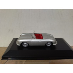 PORSCHE 356 1948 NUMBER 1 ROADSTER SILVER 1:43 HIGH SPEED BOX NO ORIGINAL