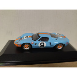 FORD GT40 MK.I 24 H LE MANS 1968 RODRIGUEZ-BIANCHI 1:43 ALTAYA IXO BOX NO ORIGINAL