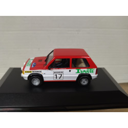 SEAT PANDA Gr.2 1982 RALLY TALAVERA CARLOS SAINZ 1:43 ALTAYA IXO BOX NO ORIGINAL