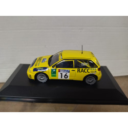 SEAT IBIZA 2000 JUNIOR Gr.A RALLY OURENSE SOLA 1:43 ALTAYA IXO BOX NO ORIGINAL
