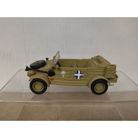 VOLKSWAGEN TYP 82 KUBELWAGEN DAK GERMANY WW 2 1:43 SCHUCO JUNIOR NO BOX