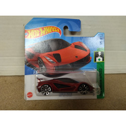 LOTUS EVIJA RED 3/5 GREEN SPEED 1:64 HOT WHEELS