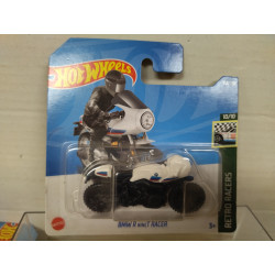 BMW R NINE T RACER 10/10 RETRO RACERS MOTO/BIKE 1:64 HOT WHEELS