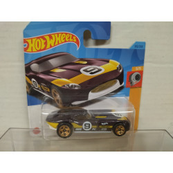 FAST FELION 5/5 TURBO n9 DARK RED/YELLOW 1:64 HOT WHEELS