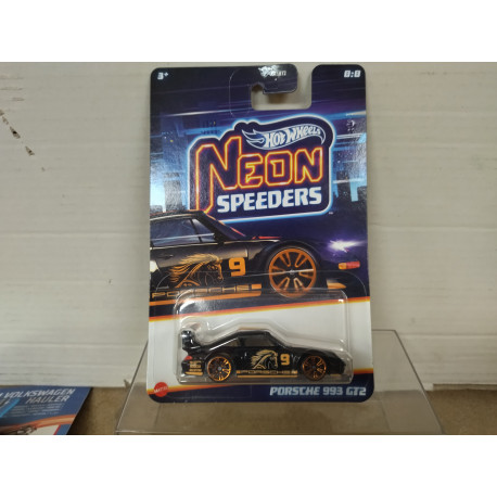 PORSCHE 993 GT2 8/8 NEON 1:64 HOT WHEELS