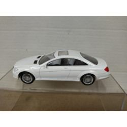 MERCEDES-BENZ C216 CL COUPE 2008 WHITE 1:43 MONDO MOTORS NO BOX