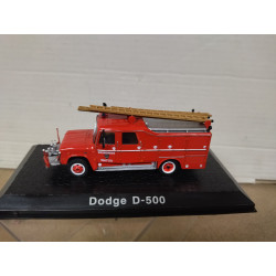 DODGE D-500 BRANDWEER FIRE 1:72 ATLAS IXO HARD BOX