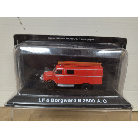 BORGWARD B 2500 A/O LF 8 FIRE 1:72 ATLAS IXO BLISTER