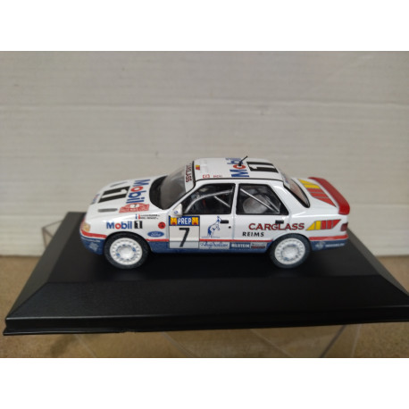FORD SIERRA 1992 COSWORTH 4X4 RALLY MONTE CARLO DELECOUR 1:43 ALTAYA IXO BOX NO ORIGINAL